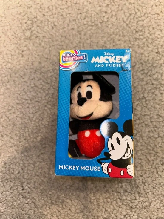 Disney Mickey Mouse Micro Teenies Plush Toy - Red & Black - Picture 4 of 4